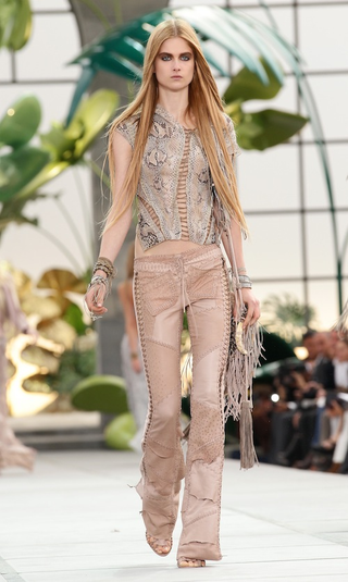 Illustration for article titled Roberto Cavalli: Slinky Flappers Meet Rich Hippies